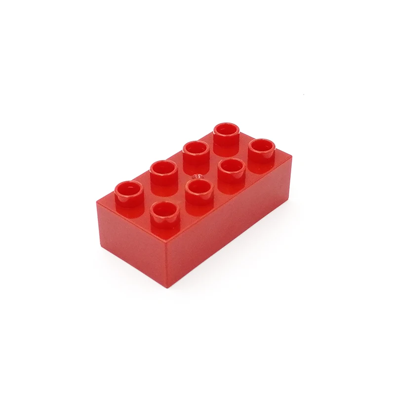Moc креативные большие строительные блоки кирпичи 2x4 3011 наборы крупных частиц