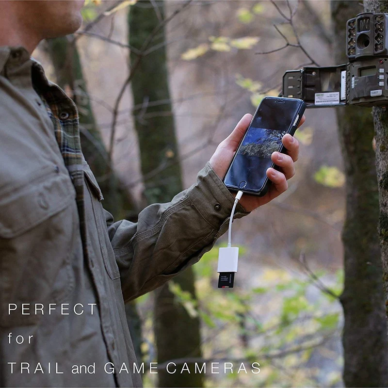 TF и SD кард-ридер двойной слот камера ридер адаптер игры просмотра совместимый для