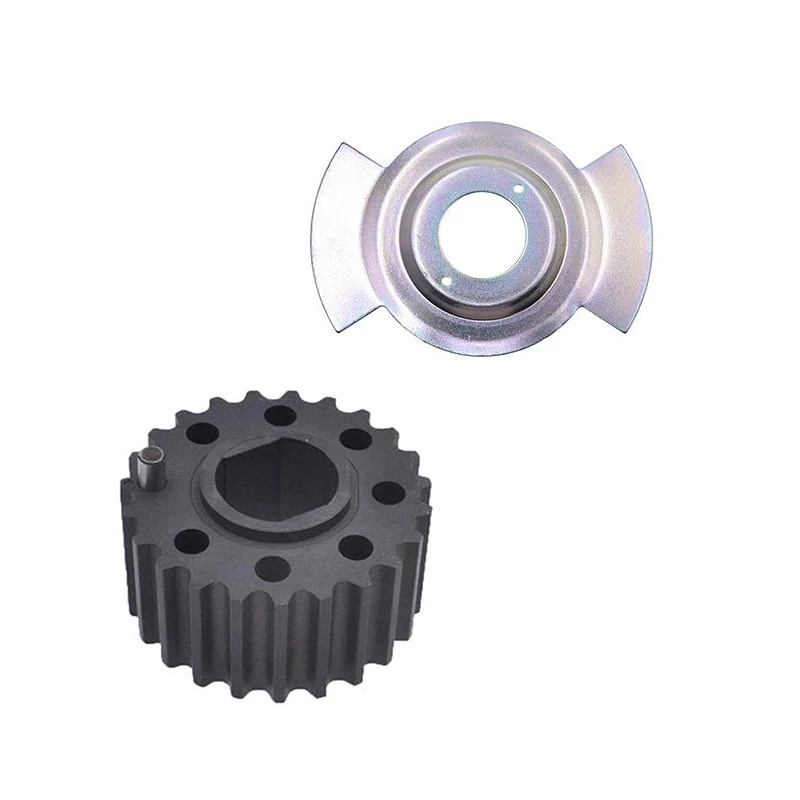 

1 set Crankshaft Angle Sensing Blade with Drive Sprocket for Mitsubishi Lancer 2000-2007 MR994381 MD362576 MD356723 MD362576