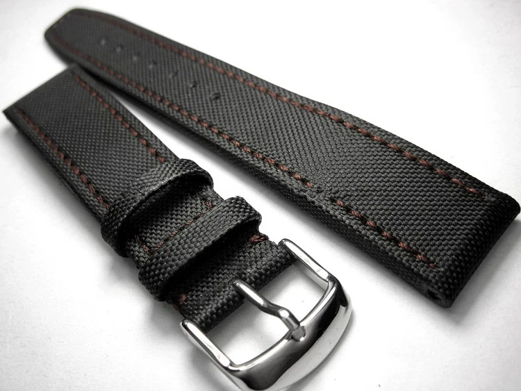 Ремешок кожаный для наручных часов высокопрочный композитный спортивный