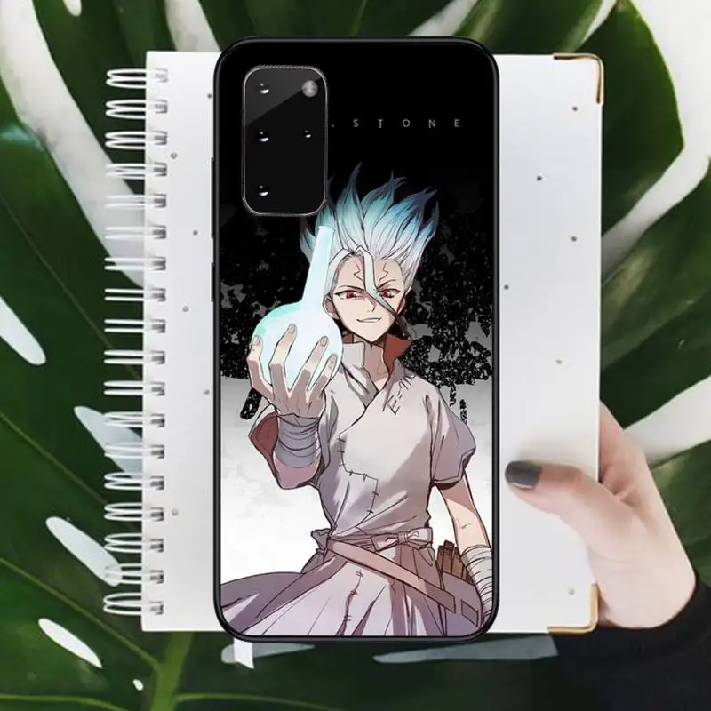 

Japan anime Dr STONE Phone Case For Samsung galaxy S 9 10 20 A 10 21 30 31 40 50 51 71 s note 20 j 4 2018 plus
