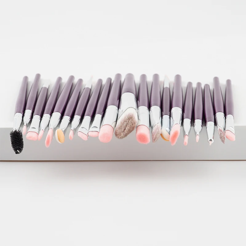 Набор кистей для макияжа 20 шт. пудра румяна тени век консилер Кисть губ и глаз