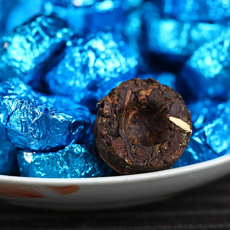 

Китайский Юньнань, старый созревший китайский чай, забота о здоровье, чай пуэр, кирпич для похудения