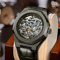 ailang genuine self winding watch mens mechanical watch automatic brand name wine barrel shape 2020 new hollow square