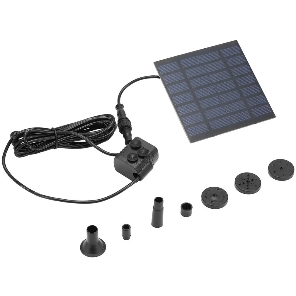 

1 pc Solar Power Water Pump Garden Sun plants watering outdoor water Fountain Pool Pump Decor