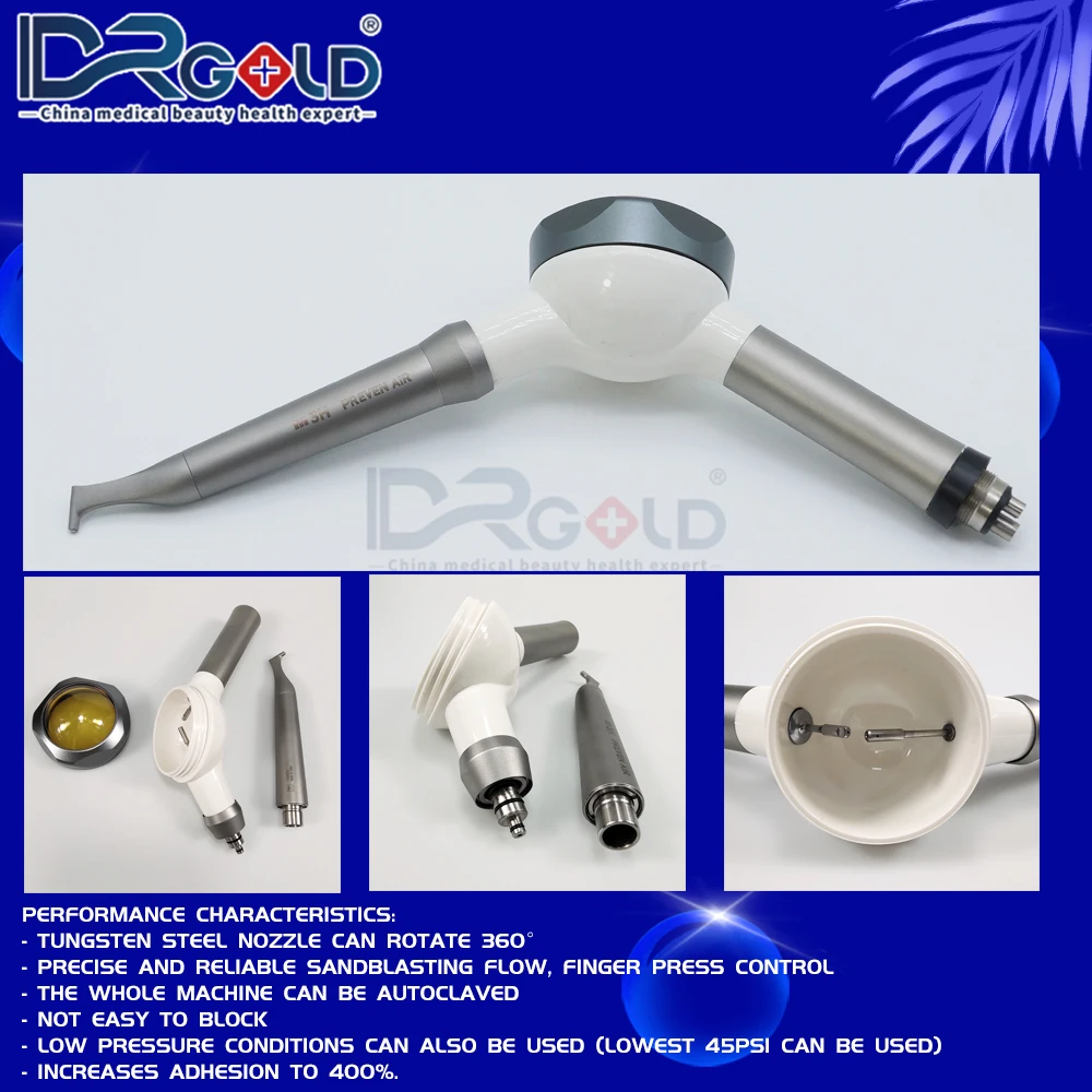 Dental Machine Equipments Air Prophy Jet Polisher /Medical Stainless Steel Flow Prophylaxis Master Sandblasting | Красота и здоровье