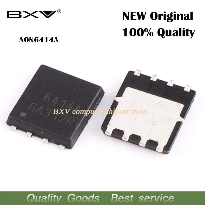 Чип для ноутбука AON6414A AON6414 AO6414A 6414A 30 в 50A новый оригинальный QFN 10 шт. | Электронные
