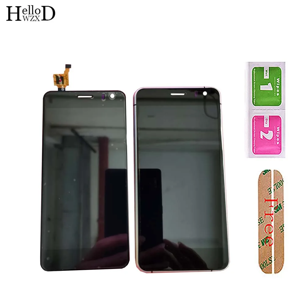 

Mobile LCD Display Digitizer Touch Screen For Bluboo X9 MTK6753 5.0" LCD Display Lens Sensor Tools 3M Glue