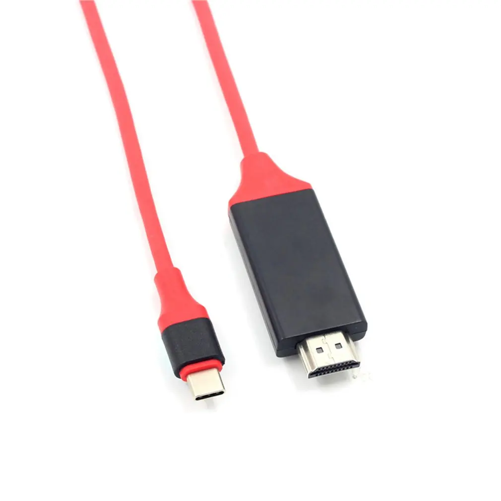 Тип C к Hdmi HDTV AV ТВ кабель адаптер для Sony Xperia XZ Premium G8142 для Dell Xps13 Htc Plug And Play 2M