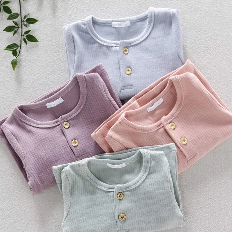 Одежда для малышей пижамные комплекты мальчиков и девочек пижамный комплект в