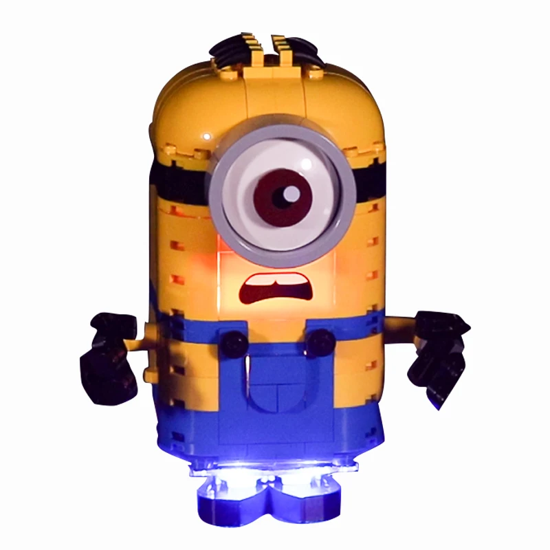 

Led Light Kit For the 75551 Brick-built Minion and their Lair Toys Building Blocks Model Lighting Set(only led lights)