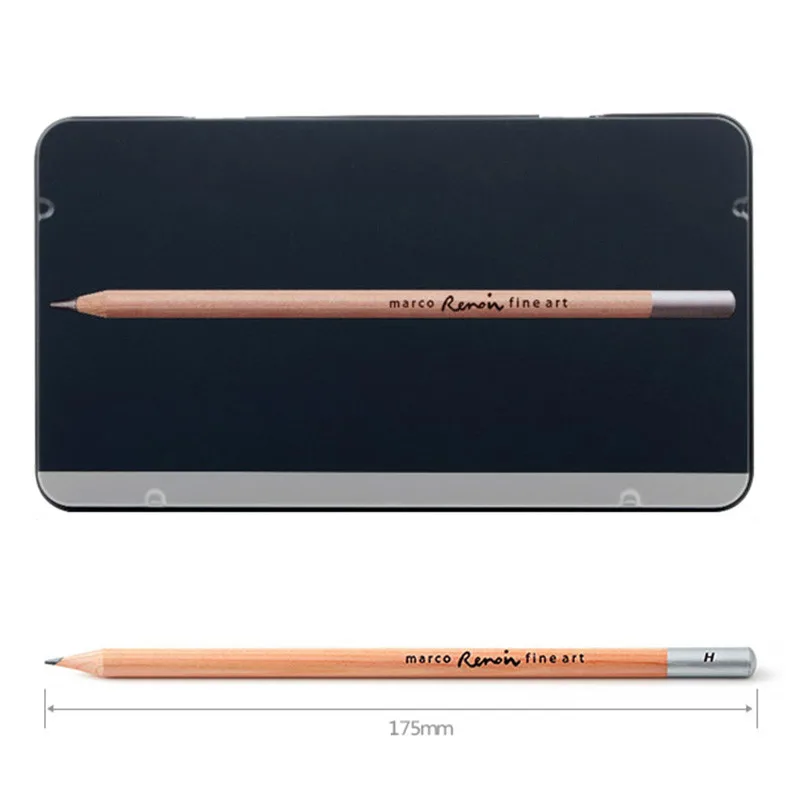 12 шт. карандаш с древесным углем смешанный свинцовый для рисования