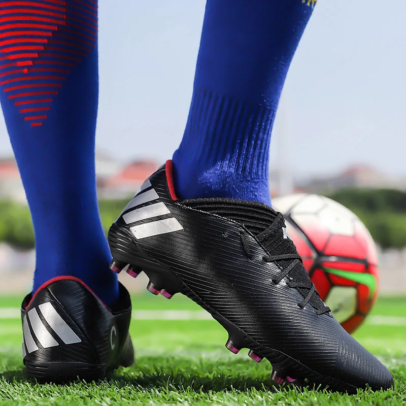 Muyubei Профессиональный Chuteira Futebol Детская футбольная обувь мужские футбольные бутсы детская тренировочная спортивная обувь
