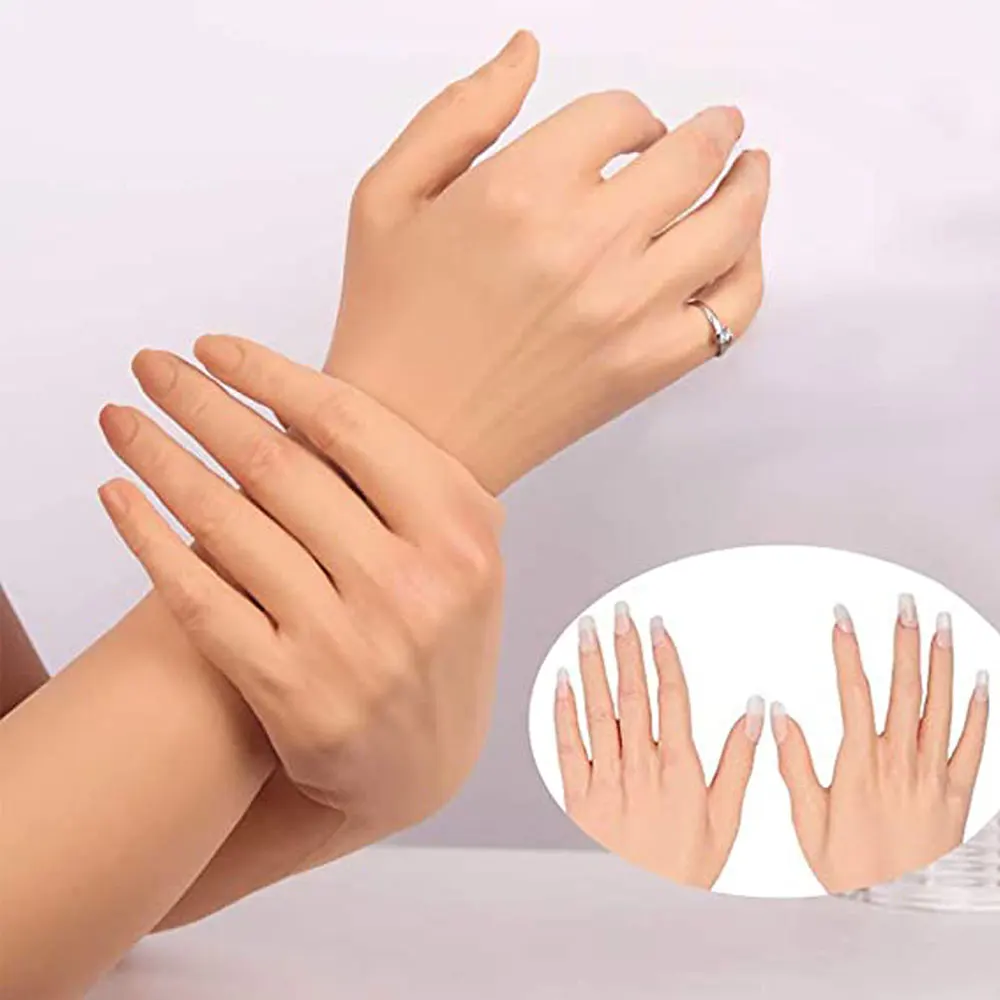 

Eyung Realistic Soft Silicone Hand Glove Crossdresser Transgender Shemale Drag Queen 60CM Female