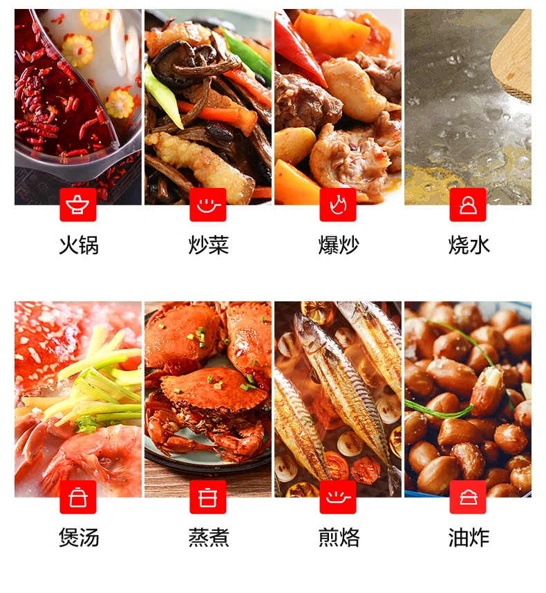 Красивая индукционная плита горячий горшок для приготовления пищи Бытовая