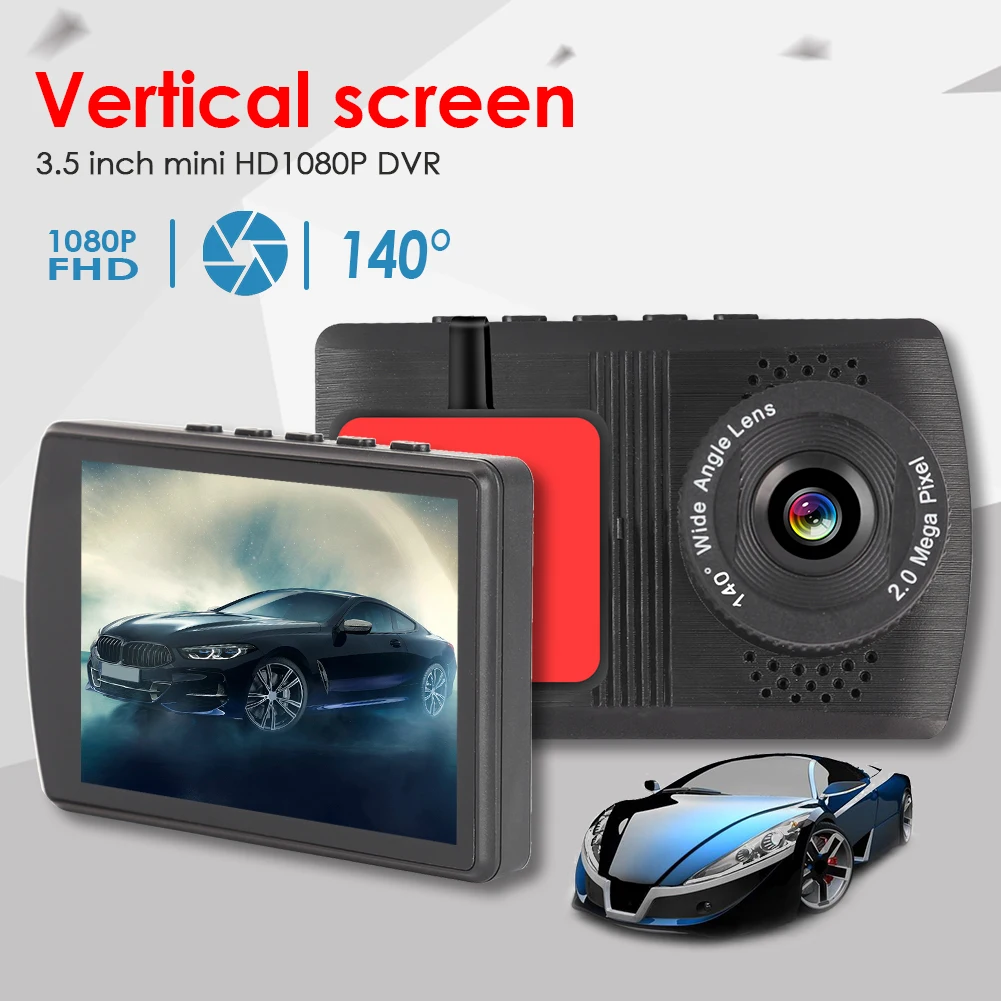 V10 1080p Full HD Видеорегистраторы для автомобилей приборной панели Камера 140 градусов