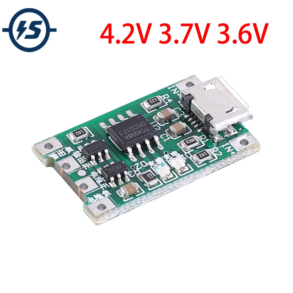 

Solar Charging Module 3.6V 3.7V 4.2V Charging Protector for 18650 Lithium Battery