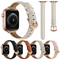 for women strap 7654se slim leather bands for apple watch band series bracelet watchband for iwatch 45mm44mm42mm41mm40mm38mm