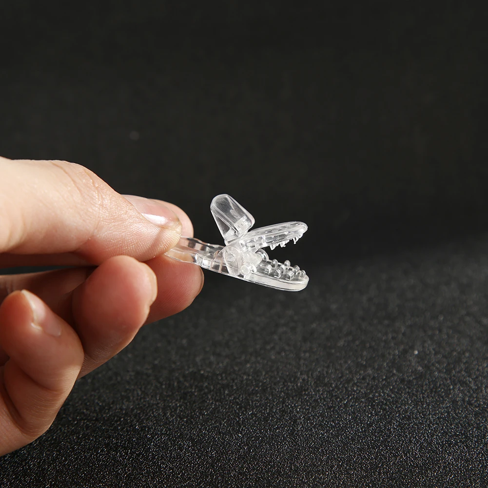 

10pcs Mini Plastic Photo Paper Peg Pin Craft Clips DIY Clothes Fabric Clamp Transparent School Office Stationery Dropshipping