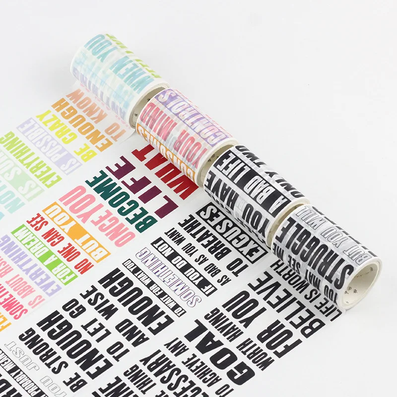 Новый планировщик блокнот васи лента DIY декоративная клейкая канцелярские