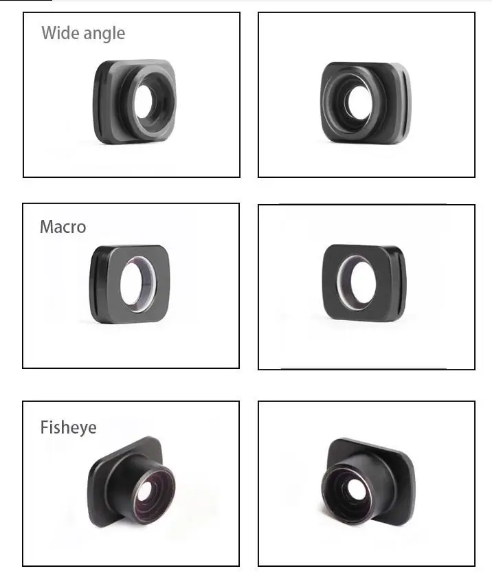 BEESCLOVER для камера DJI объектив широкоугольный Рыбий глаз Макро OMSO Карманная