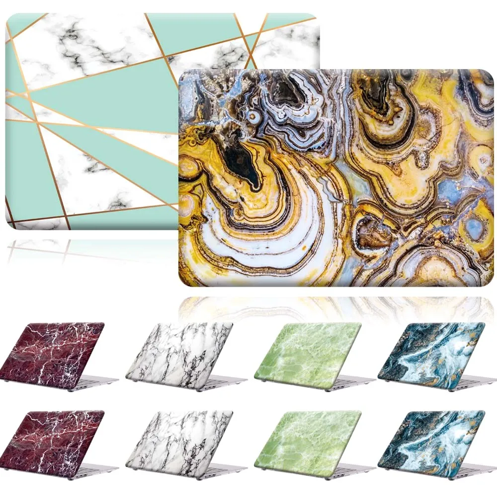 

Laptop Case for Huawei MateBook X Pro 13.9 2019/Honor MagicBook14 15 16.1/Mate Book D14 D15 X 2020 Marble Hasp Shell Cases