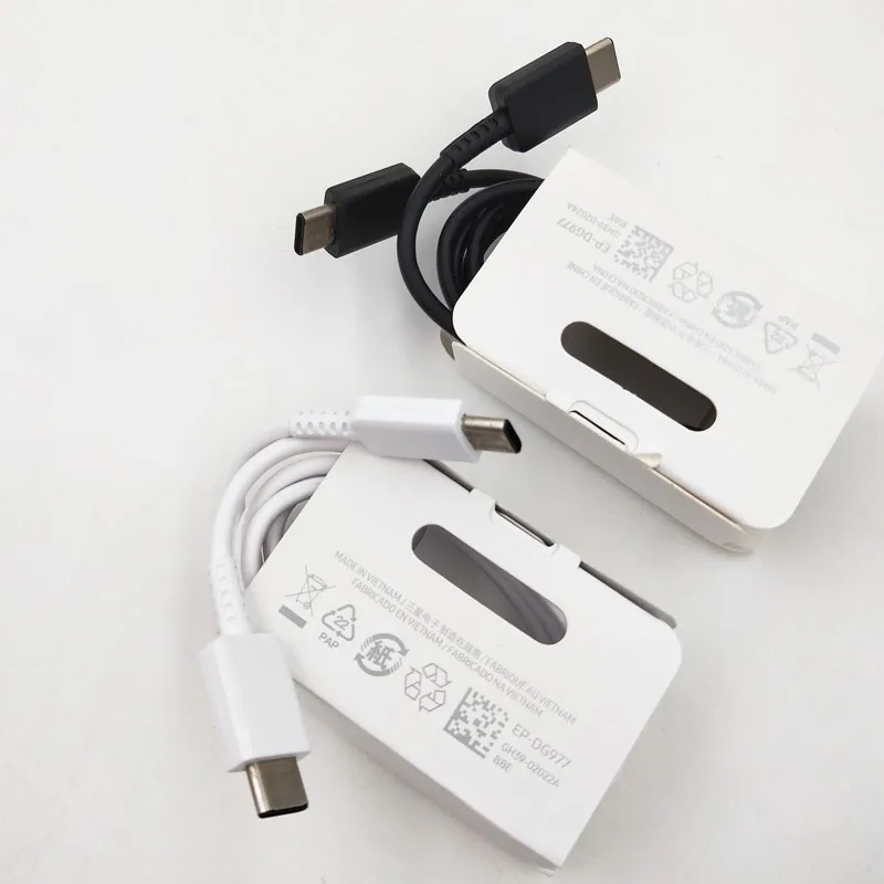 

EP-TA800 EU 25W PD Super Fast Charger Double Type C Travel Quick Charging Adapter For GALAXY Note 10 10+ S20 S10 Plus S20 Ultra