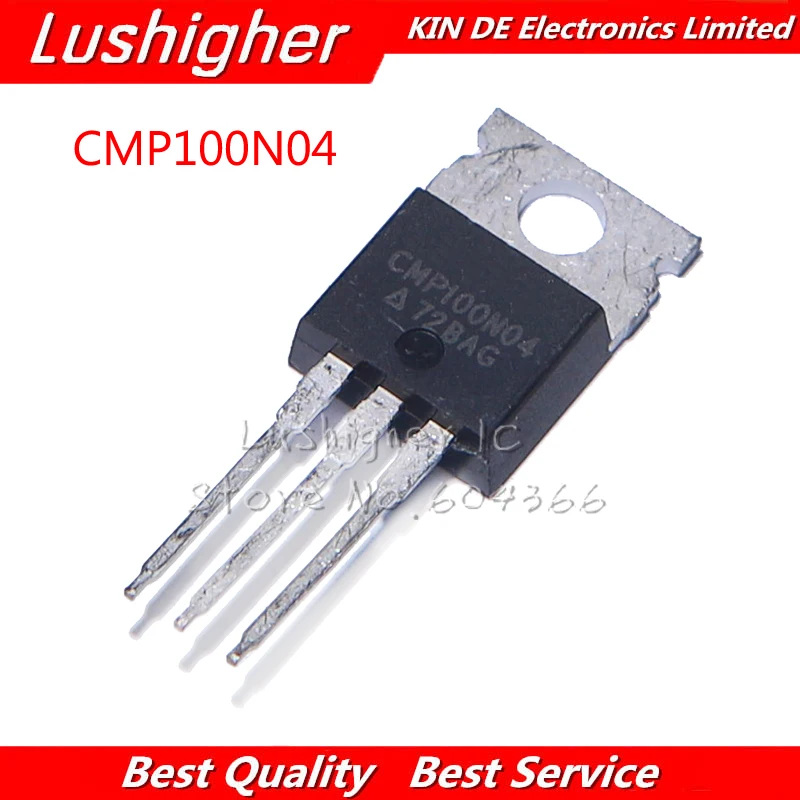 

Оригинальный Новый CMP100N04 TO-220 100N04 TO220 100V 40A, 10 шт.
