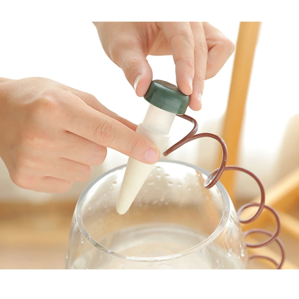 Шипы для полива садового конуса 4 шт. самополив наружного орошения Комнатные