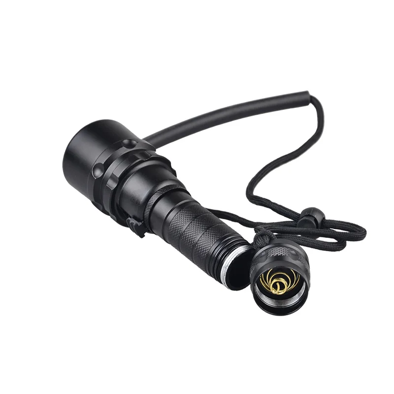 [ ] CREE XM-L2 XML-T6 светодиодный профессиональный светодиодный фонарь для использования под водой Дайвинг фонарик водонепроницаемый фонарь