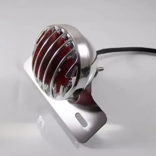 Хромированный задний тормозной ходовой номерной знак держатель для Harley Honda KTN Yamaha