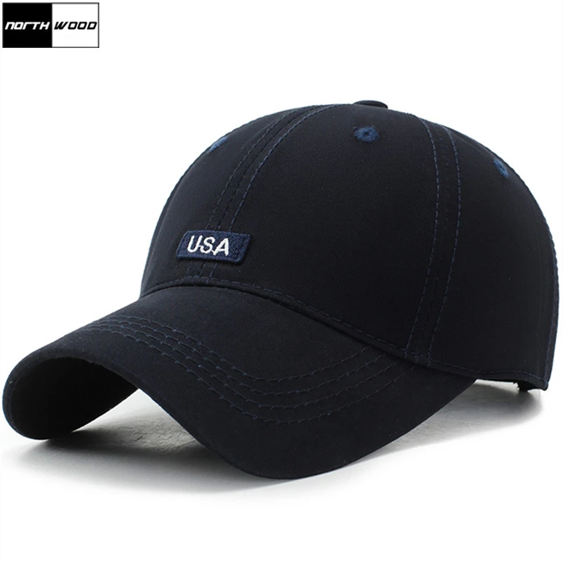 NORTHWOOD Брендовая женская бейсбольная кепка мужская летняя шляпа чистого хлопка