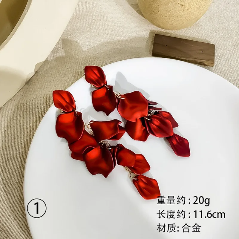 Женские Висячие серьги с кисточками длинные геометрические в Корейском стиле