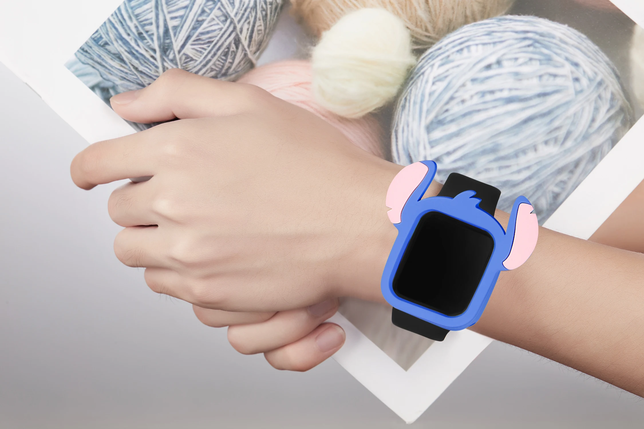 Чехол Serilabee Stitch для apple watch 4, 5, 40 мм, 44 мм, милый защитный тпу чехол s для iwatch series 4, 5