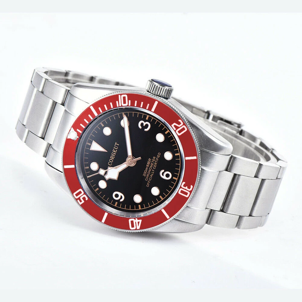 Часы мужские модные водонепроницаемые со стальным ремешком 41 мм|Мужские