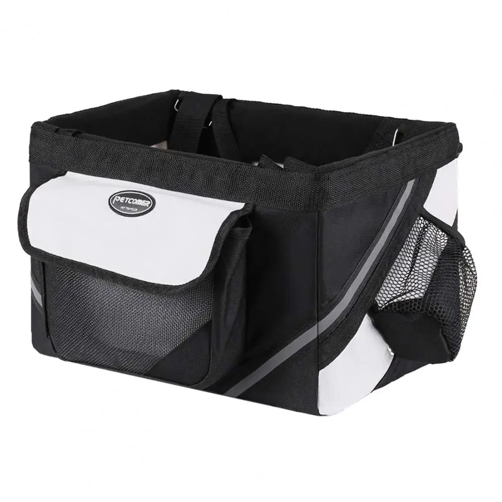 

Useful Bicycle Dogs Baskets Wear-resistant Multi-Purpose Foldable Waterproof Small Pet Cat Dog Bicycle Baskets for Outdoor