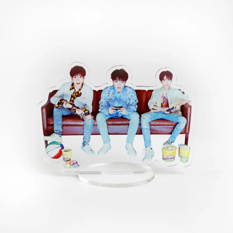 

KPOP TFBoys Acrylic Stand Figure Board Desk Decor Roy Jackson Carry jh407