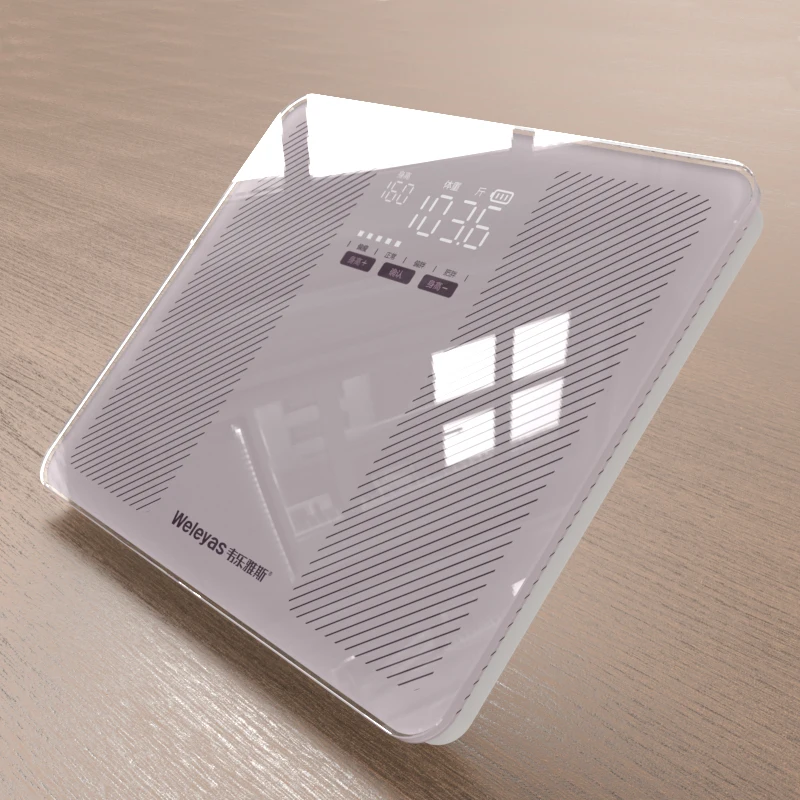 

Precise Body Scales Smart Electronic Temperature Bluetooth Digital Scale Composition Analyzer Basculas Bathroom Products DK50BS