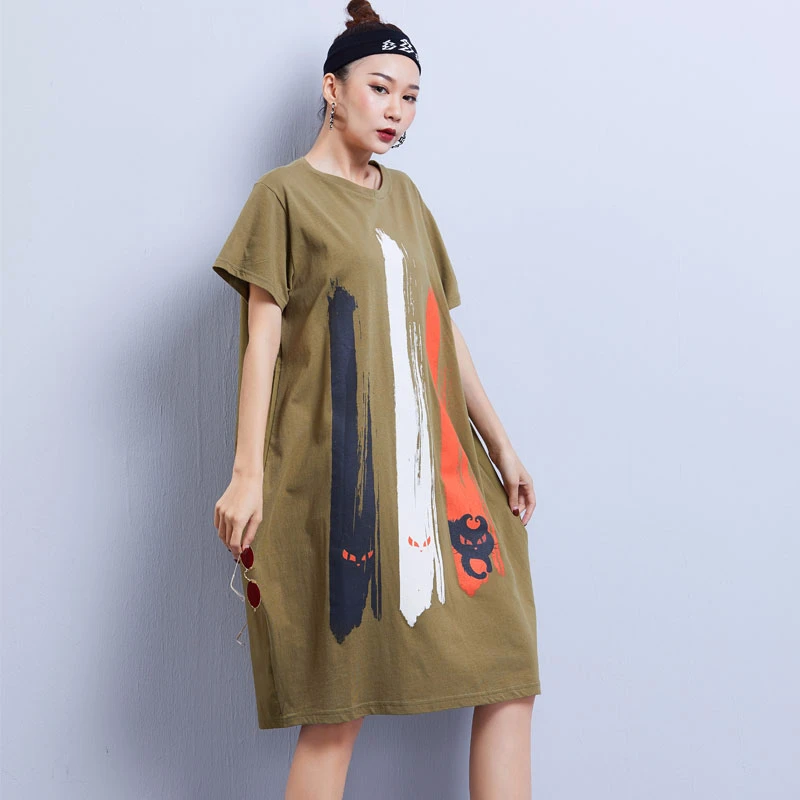 Max LuLu 2020 летнее корейское модное дизайнерское женское платье с принтом