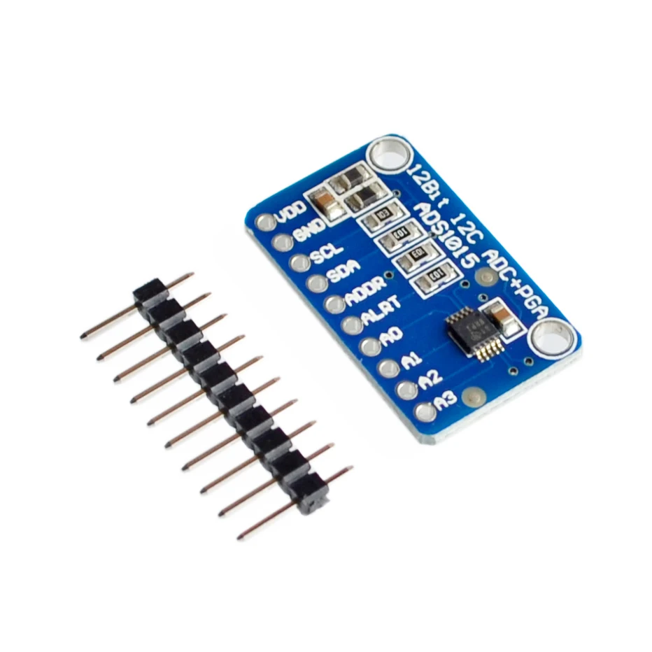 16-битный I2C ADS1115 ADS1015 модуль ADC 4-канальный с усилителем усиления Pro 2 0 в до 5 В для