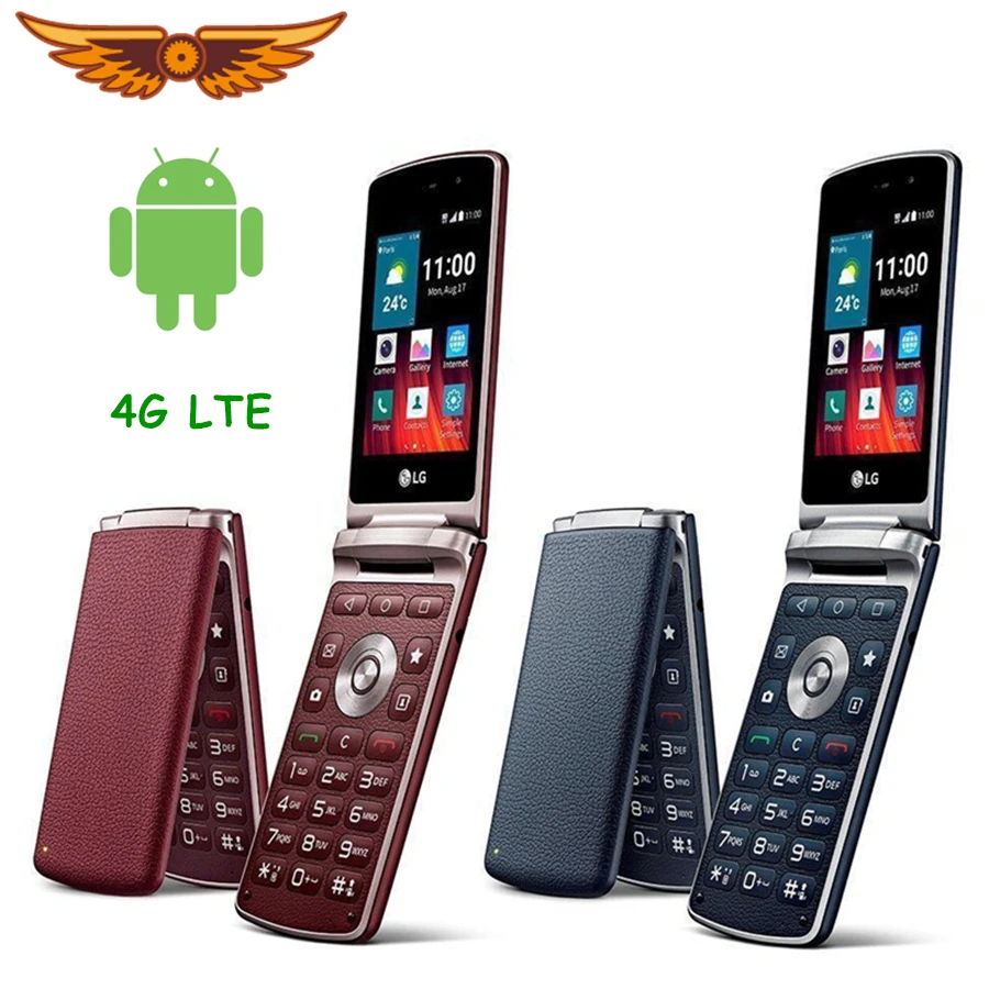 Разблокированный LG Wine Smart LG H410 четырехъядерный 3,2 дюймов 1 ГБ ОЗУ 4 Гб ПЗУ 3.15МП Камера LTE Восстановленный слайдер мобильного телефона