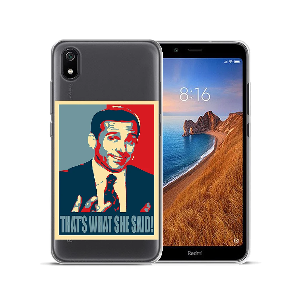 Майкл Скотт офисные мягкие чехол для Xiaomi Mi 9 SE 9T 8 Pro 5X A1 6X A2 A3 Redmi K20 7 Y3 5 Plus Note 4 4X 6