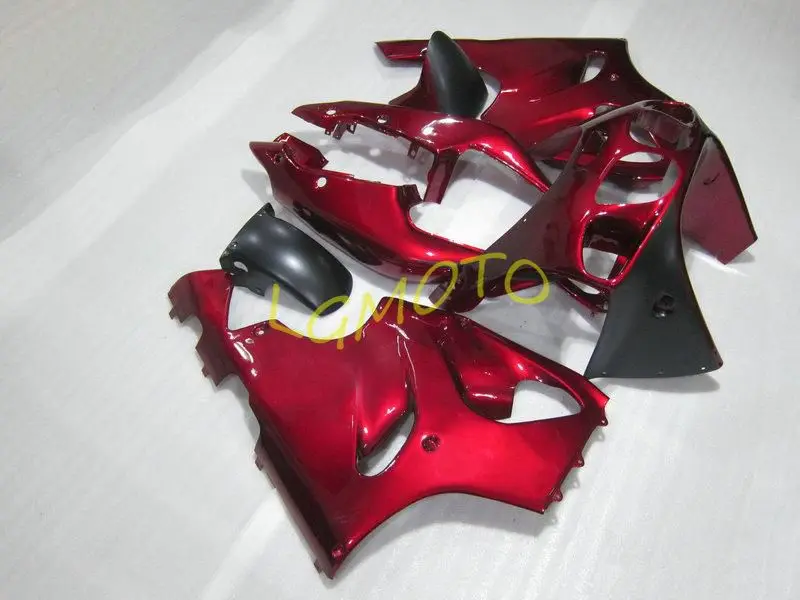 Кузов для красного пламени KAWASAKI Ninja ZX7R 1996 1997-1998-2002 2003 обтекатели мотоцикла ZX 7R