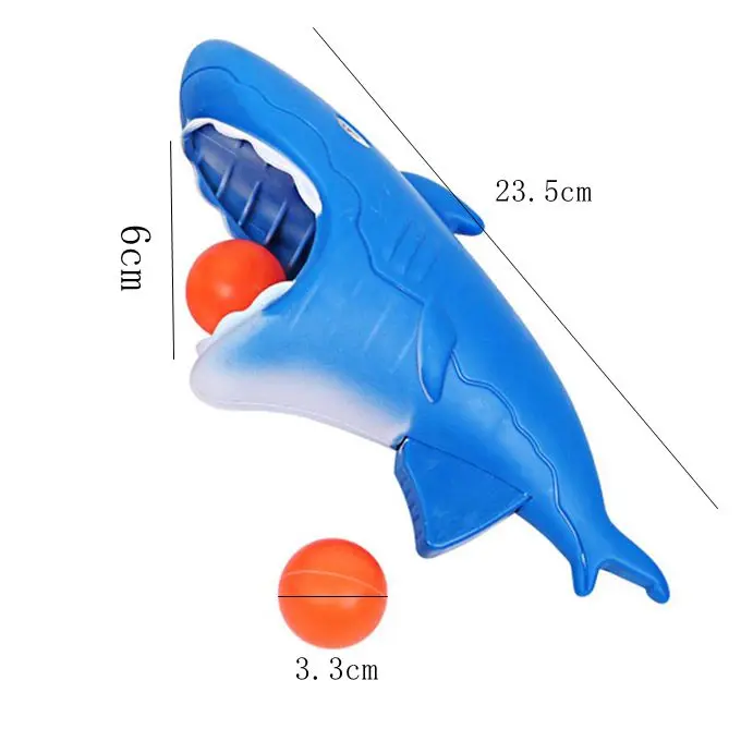 Игрушечная Рогатка Акула Capatult Catch Throw Ball Launcher игрушки для детей