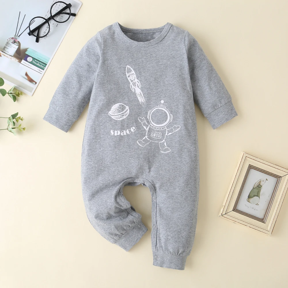 

Детский комбинезон с длинным рукавом, с принтом астронавта