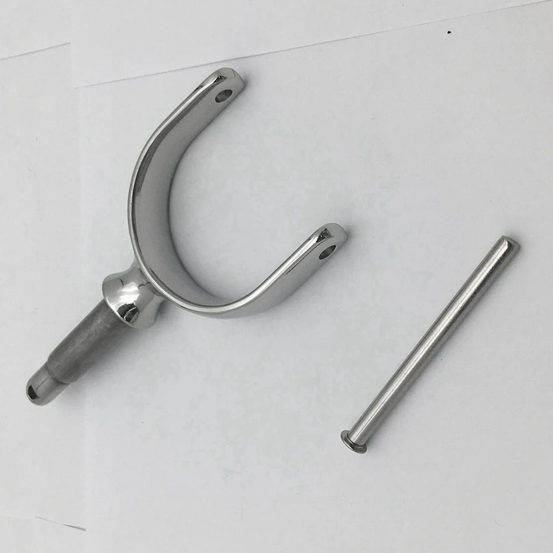 

2Pcs Yacht Oar Lock Row Lock Socket for Kayak & 1x Marine Hardware Stainless Steel 304 Chain Deck Pipe