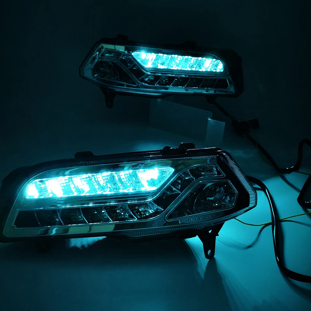 2 шт. DRL для Защитные чехлы сидений сшитые специально Volkswagen Polo 2014 2015 2016 2017 дальнего