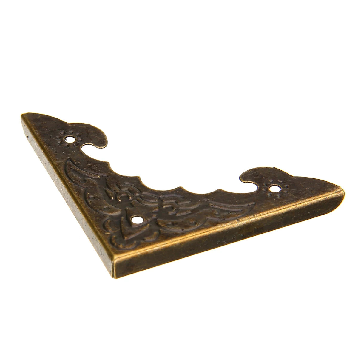 12 шт. декоративная форма летучей мыши деревянный ящик Угловой протектор античная