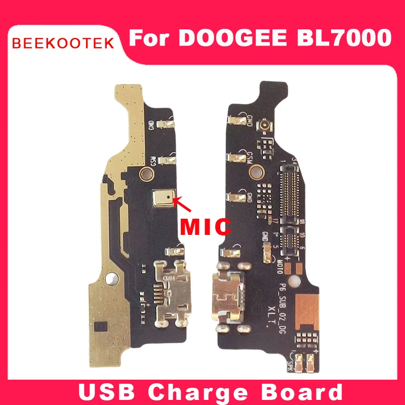 BEEKOOTEK Новый оригинал Для doogee BL7000 плата зарядного устройства с usb Порты и разъёмы