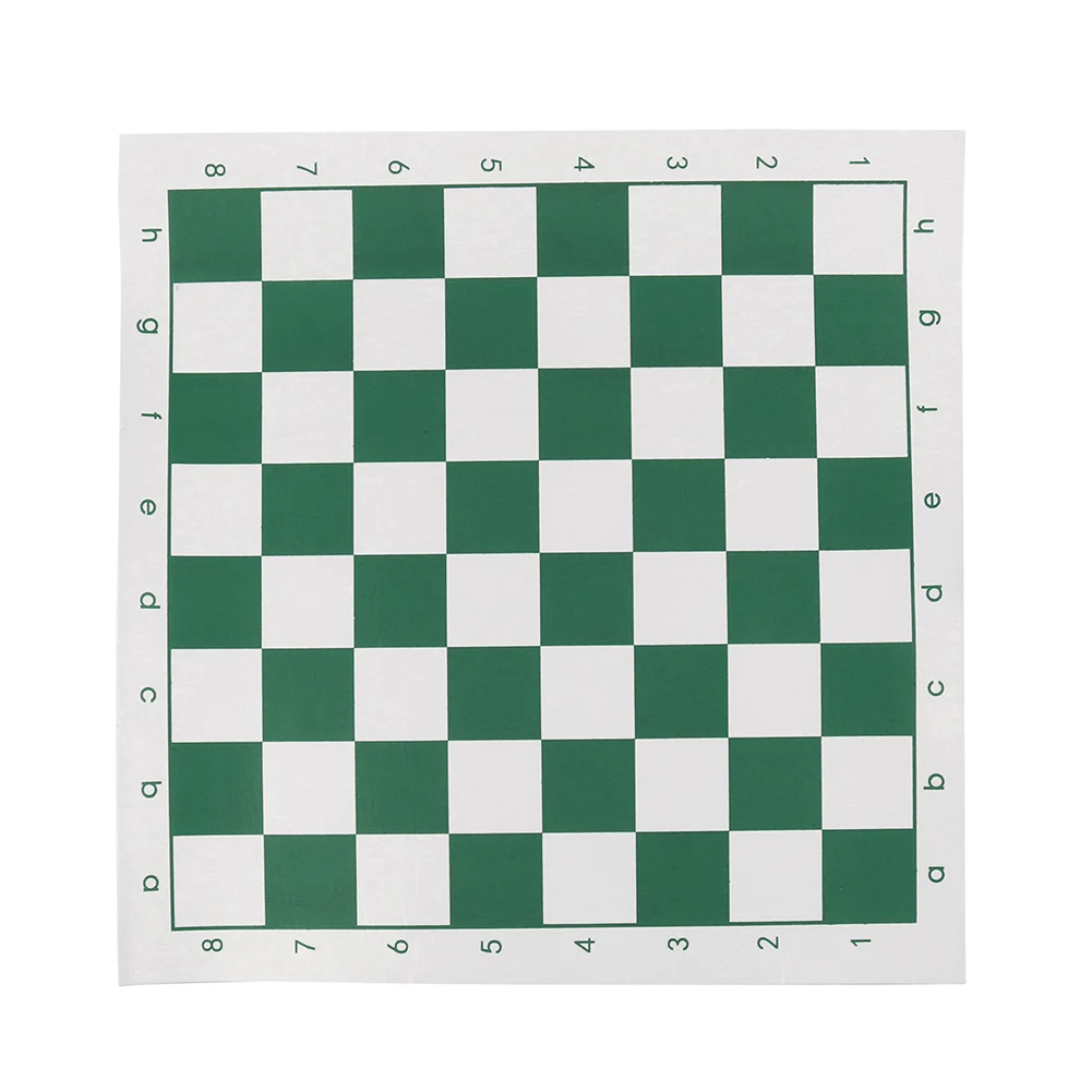 34.5x34.5 см/42x42 см ПВХ кожа турнирные шахматы доска для детских образовательных игр